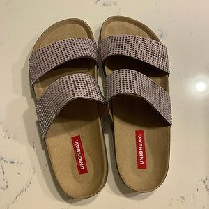 Pink Diamond Studded Sandals